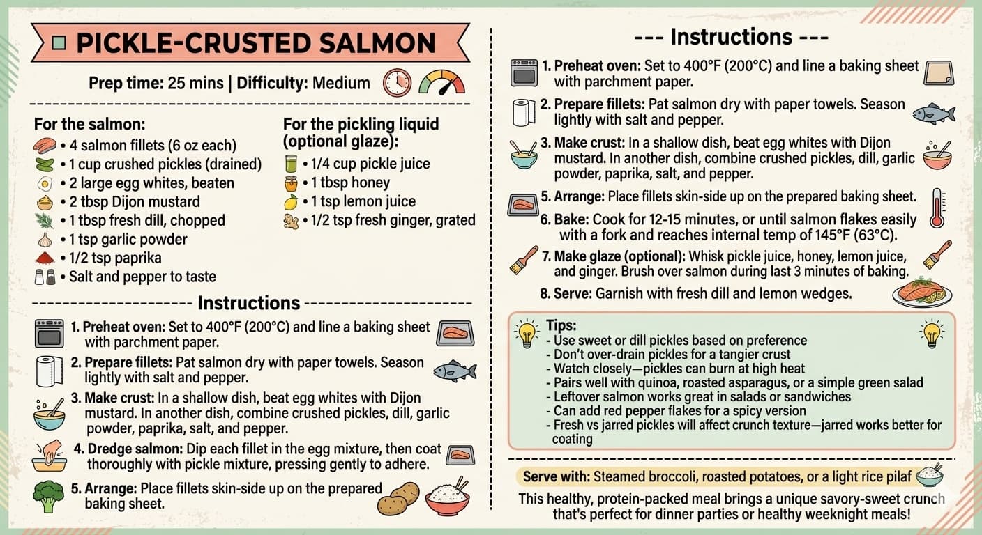 Pickle-Crusted Salmon