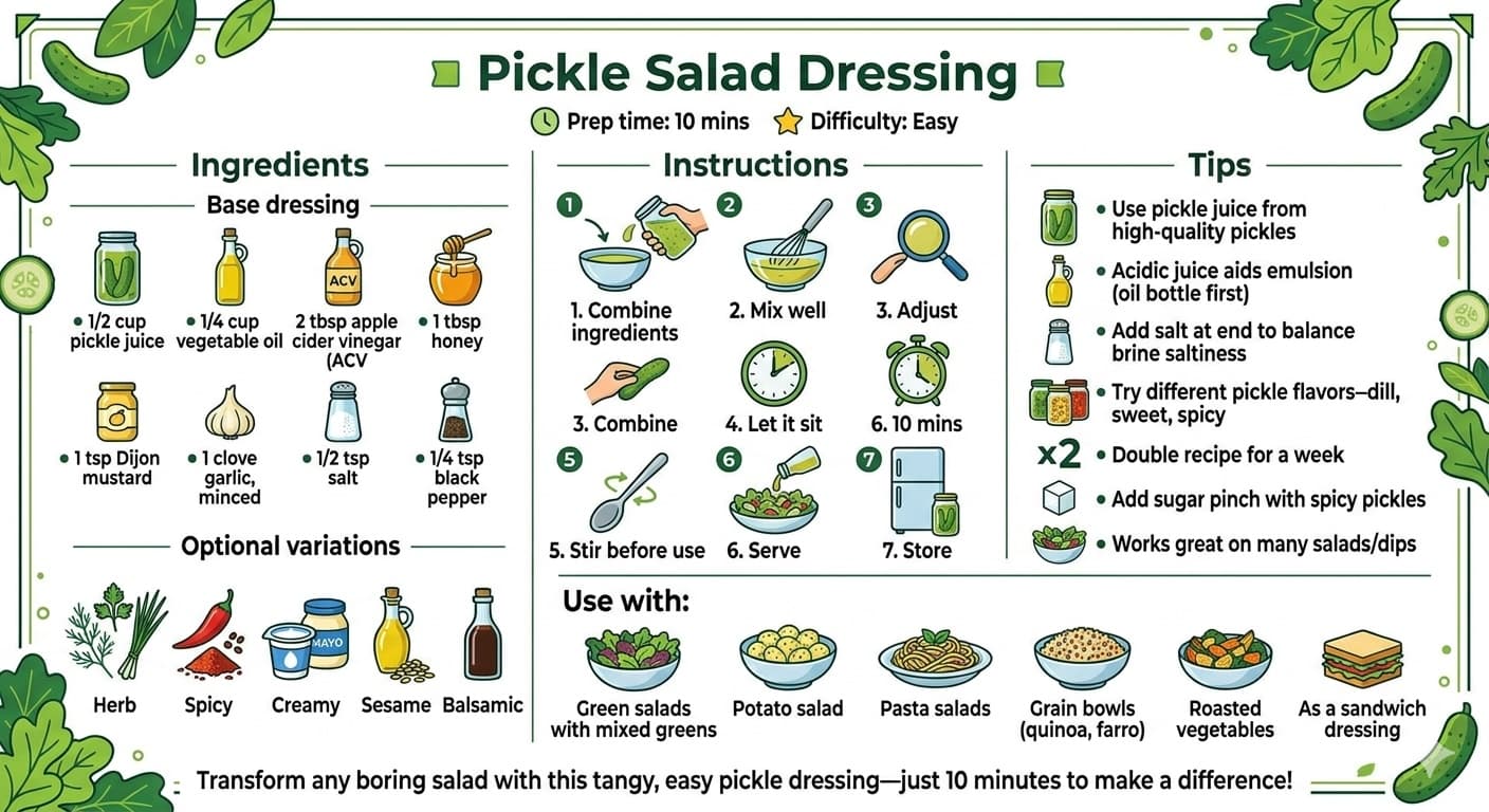 Pickle Salad Dressing